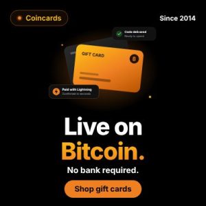 Coincards: Prepaid Credit Cards & Gift Cards for XMR/BTC/lightning!