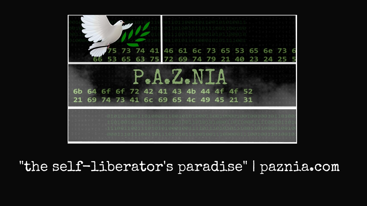 TVP Intermission #50: [P.A.Z.NIA] Liberated Areas Among The Tyrannical Wasteland
