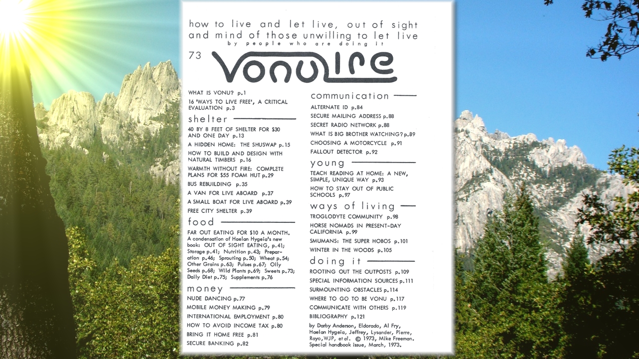 [NEW PAPERBACK] VonuLife, March 1973 (SPECIAL EDITION)