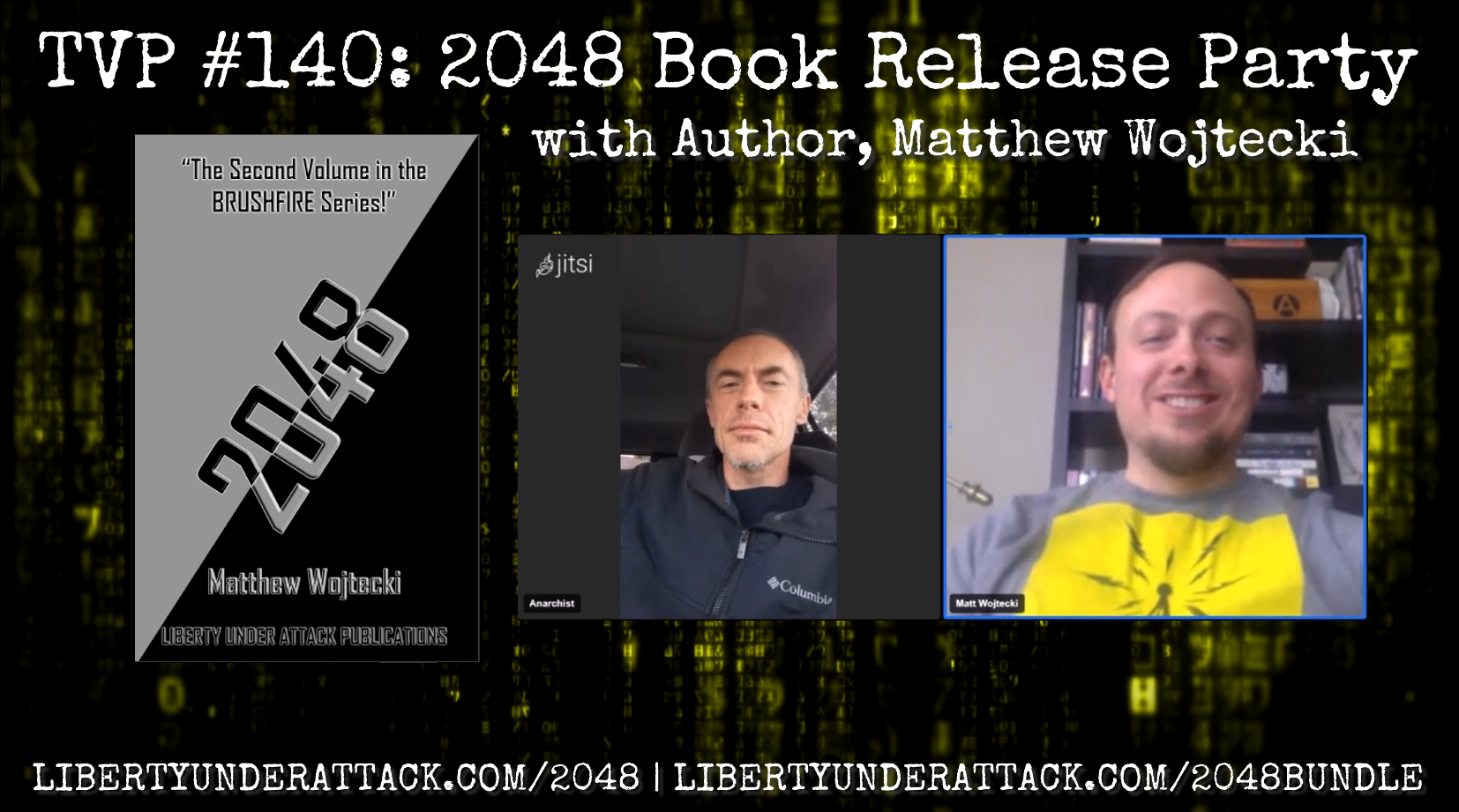 TVP #140: 2048 Book Release Party with Author, Matthew Wojtecki