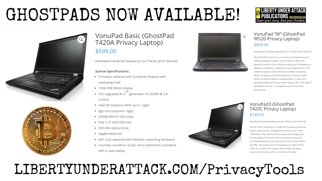 The GhostPad: Privacy-Enhancing Laptops Now Available!