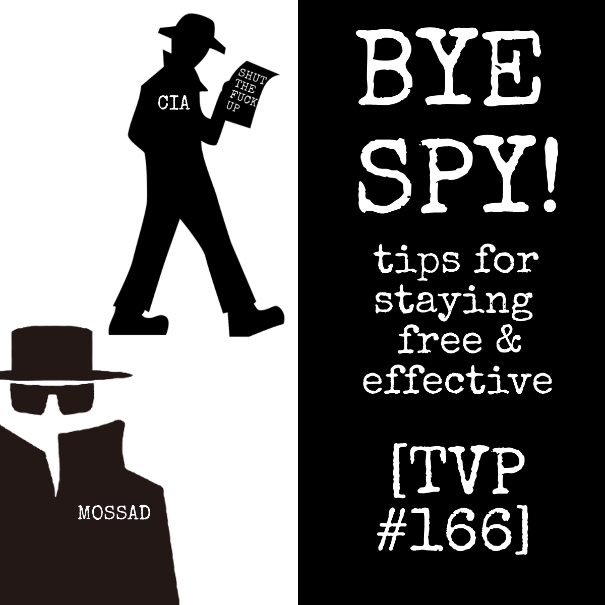 TVP #166: [BYE SPY] TIPS FOR STAYING FREE AND EFFECTIVE